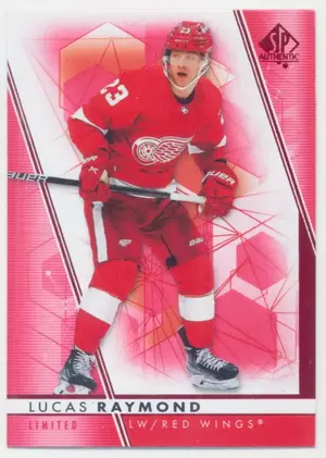 2022-23 SP AUTHENTIC - LUCAS RAYMOND #23 LIMITED RED