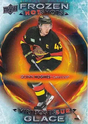 2024-25 Tim Hortons Frozen Hot Shots FH-13 Quinn Hughes