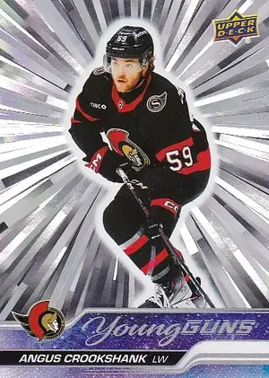 2023-24 Upper Deck Outburst Silver 706 Angus Crookshank