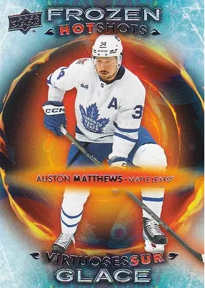 2024-25 Tim Hortons Frozen Hot Shots FH-17 Auston Matthews