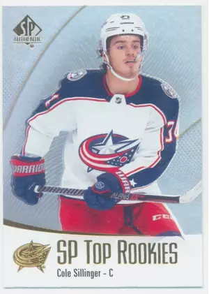 2021-22 SP AUTHENTIC - COLE SILLINGER #TR-32 TOP ROOKIES