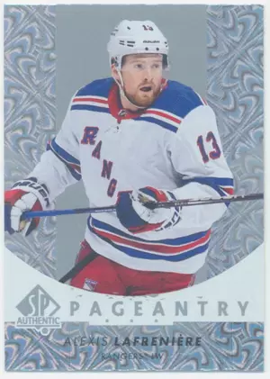 2022-23 SP AUTHENTIC - ALEXIS LAFRENIERE #P-13 PAGEANTRY