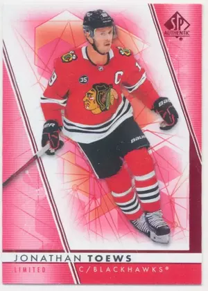 2022-23 SP AUTHENTIC - JONATHAN TOEWS #95 LIMITED RED