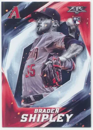 2017 Topps Fire - Braden Shipley #164 RC