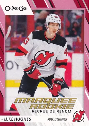 2023-24 O-Pee-Chee (OPC) Red 572 Luke Hughes