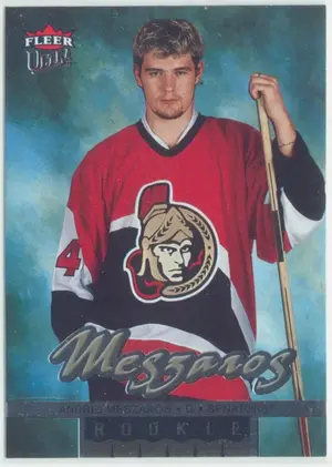 2005-06 FLEER ULTRA - ANDREJ MESZAROS #234 ROOKIE