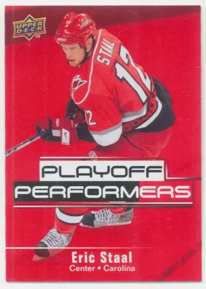 2009-10 UPPER DECK - ERIC STAAL #PP16 PLAYOFF PERFORMERS