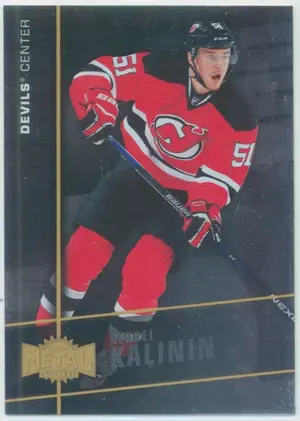 2015-16 FLEER SHOWCASE - SERGEI KALININ #MU-26 METAL UNIVERSE