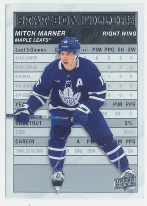 2023-24 UPPER DECK - MITCH MARNER #SB-7 STAT BOX FILLERS