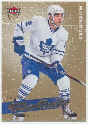 2008-09 FLEER ULTRA - ALEX FOSTER #239 ROOKIE GOLD MEDALLION