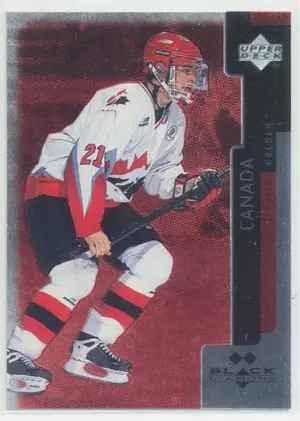 1997-98 BLACK DIAMOND - JOSH HOLDEN #45 DOUBLE DIAMOND