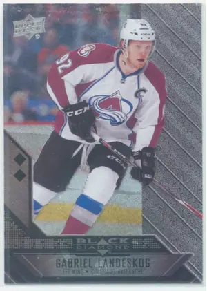 2014-15 BLACK DIAMOND - GABRIEL LANDESKOG #148 DOUBLE DIAMOND