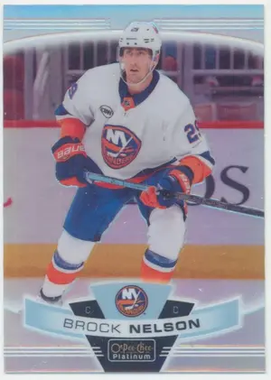 2019-20 O-PEE-CHEE PLATINUM - BROCK NELSON #61 RAINBOW