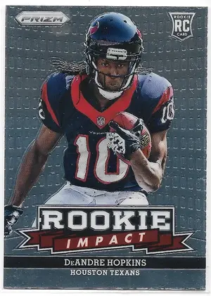 2013 Prizm Rookie Impact #13 DeAndre Hopkins