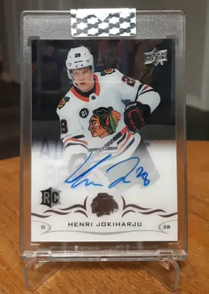 2018-19 Clear Cut Rookie Autographs #CCR-HJ Henri Jokiharju RC