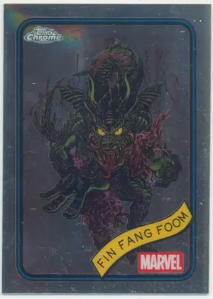 2025 Topps Chrome Marvel - Fin Fang Foom #53