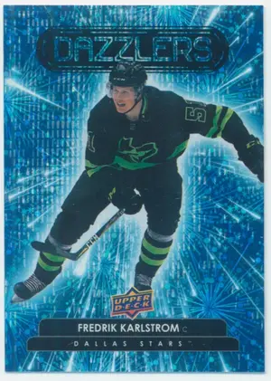 2022-23 UPPER DECK - FREDRIK KARLSTROM #DZ-58 DAZZLERS BLUE