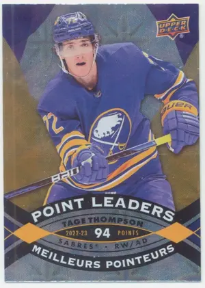2023-24 TIM HORTONS - TAGE THOMPSON #PL-9 POINT LEADERS