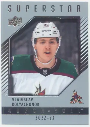 2022-23 UPPER DECK - VLADISLAV KOLYACHONOK #HR88 HONOR ROLL