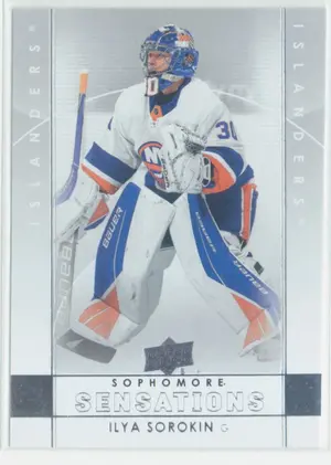 2021-22 UPPER DECK - ILYA SOROKIN #SO-5 SOPHOMORE SENSATIONS