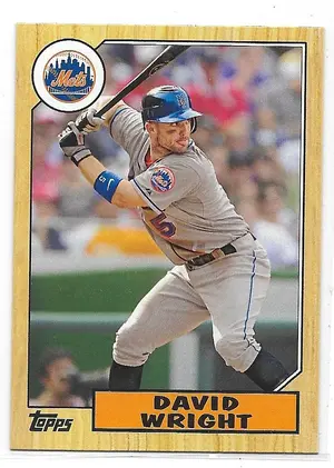 2012 Topps 1987 Topps Mini #TM-26 David Wright