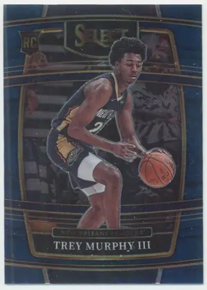 2021-22 Panini Select - Trey Murphy III #46 RC Concourse Blue Parallel