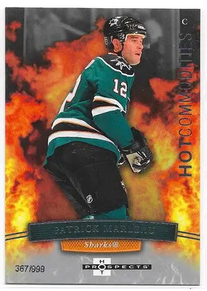 2007-08 Hot Prospects #142 Patrick Marleau (367/999)