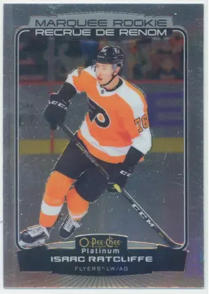 2022-23 O-PEE-CHEE PLATINUM - ISAAC RATCLIFFE #218 MARQUEE ROOKIE