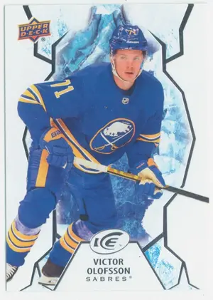 2021-22 UPPER DECK ICE - VICTOR OLOFSSON #49