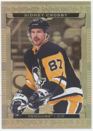 2022-23 TIM HORTONS - SIDNEY CROSBY #G-2 GOLD ETCHINGS