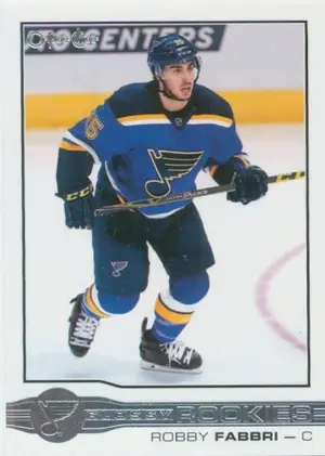 2015-16 UPPER DECK - ROBBY FABBRI #R-2 OPC GLOSSY ROOKIES