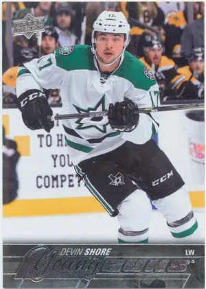 2015-16 UPPER DECK - DEVIN SHORE #489 YOUNG GUNS