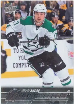 2015-16 UPPER DECK - DEVIN SHORE #489 YOUNG GUNS