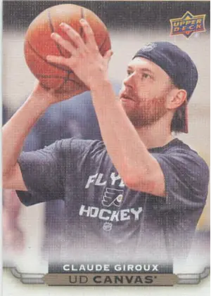 2015-16 UPPER DECK - CLAUDE GIROUX #C65 UD CANVAS