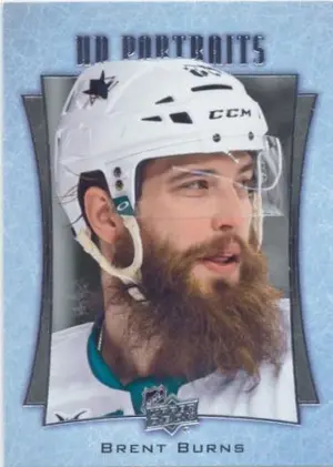 2016-17 UPPER DECK - BRENT BURNS #P-42 UD PORTRAITS