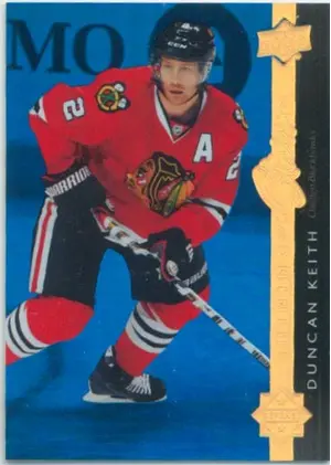 2014-15 UPPER DECK - DUNCAN KEITH #SS-1 SHINING STARS ROYAL BLUE