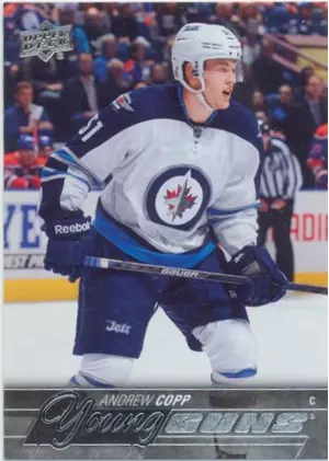 2015-16 UPPER DECK - ANDREW COPP #205 YOUNG GUNS