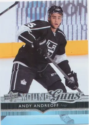 2014-15 UPPER DECK - ANDY ANDREOFF #492 YOUNG GUNS