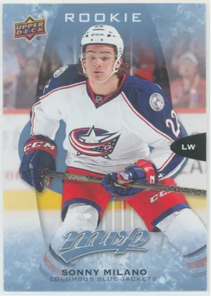 2016-17 UPPER DECK MVP - SONNY MILANO #298 ROOKIE