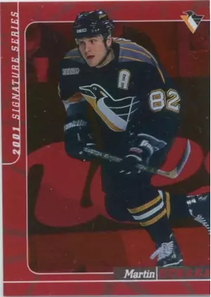 2000-01 MILLENNIUM SERIES - MARTIN STRAKA #199 RUBY 145/200