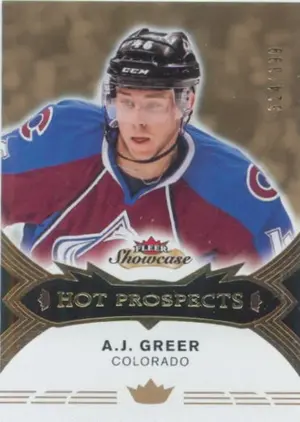 2016-17 SHOWCASE - A.J. GREER #112 HOT PROSPECTS 324/399