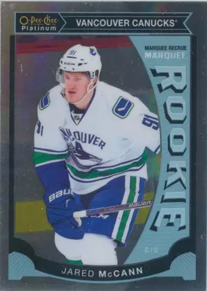2015-16 O-PEE-CHEE PLATINUM - JARED McCANN #M20 MARQUEE ROOKIE