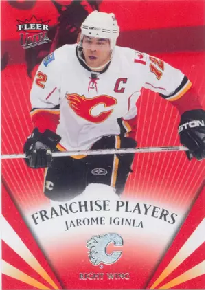 2008-09 FLEER ULTRA - JAROME IGINLA #FP1 FRANCHISE PLAYERS