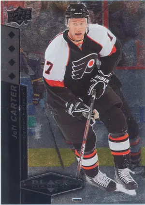2010-11 BLACK DIAMOND - JEFF CARTER #189 QUAD DIAMOND