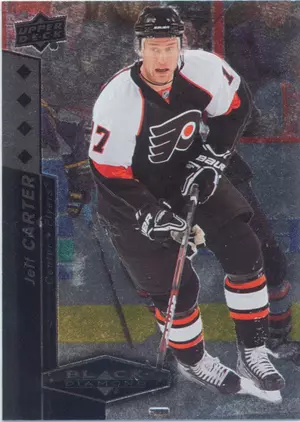 2010-11 BLACK DIAMOND - JEFF CARTER #189 QUAD DIAMOND