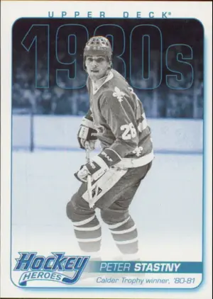 2012-13 UPPER DECK - PETER STASTNY #HH51 HOCKEY HEROES
