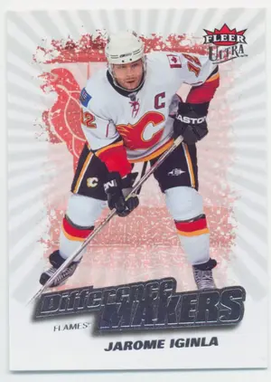 2008-09 FLEER ULTRA - JAROME IGINLA #DM13 DIFFERENCE MAKERS