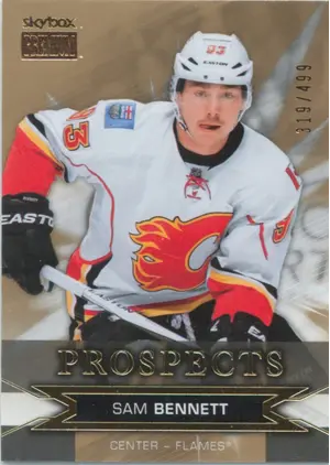 2015-16 FLEER SHOWCASE - SAM BENNETT #S21 PROSPECTS 319/499