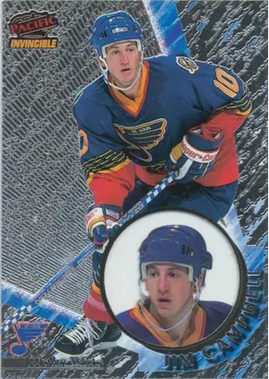 1997-98 INVINCIBLE - JIM CAMPBELL #117 SILVER