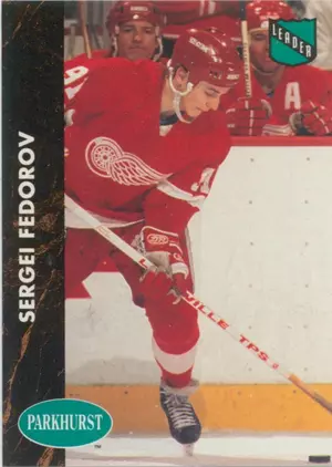 1991-92 PARKHURST - SERGEI FEDOROV #PHC5 PARKHURST COLLECTIBLES